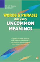 Words & Phrases That Carry Uncommon Meanings